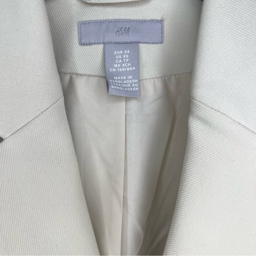 Shawl-Collared Jacket Blazer Oversize - image 3